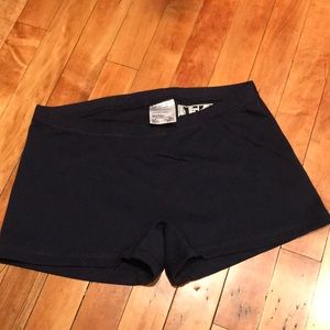 Spandex workout shorts